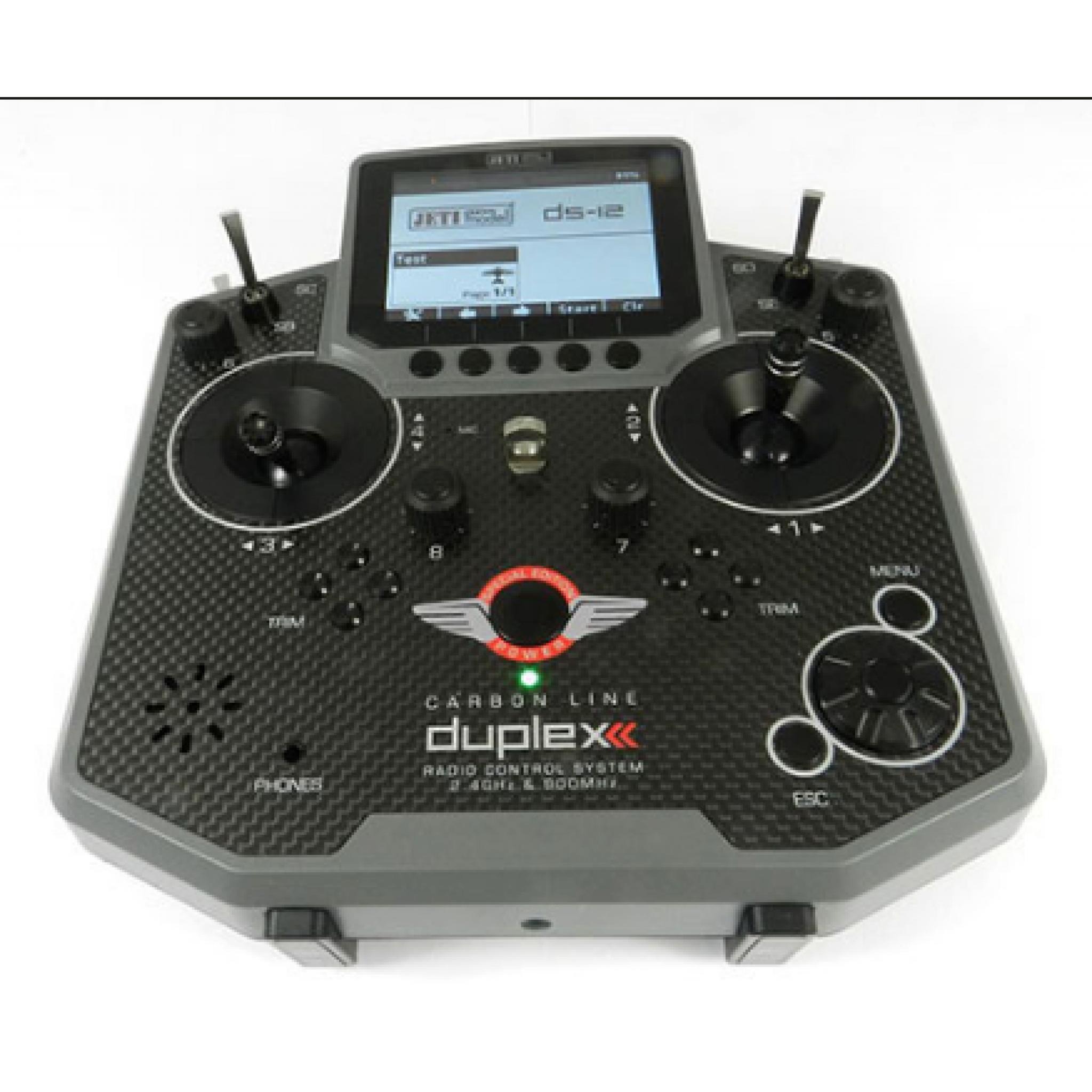 Ds setup. Jeti Duplex DC-24, DS-24. Jeti 3300. Ds12a. DS-12i.